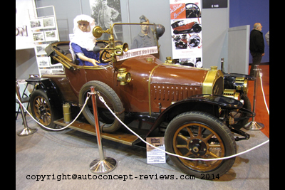 De Dion Bouton two seats Torpedo 1914